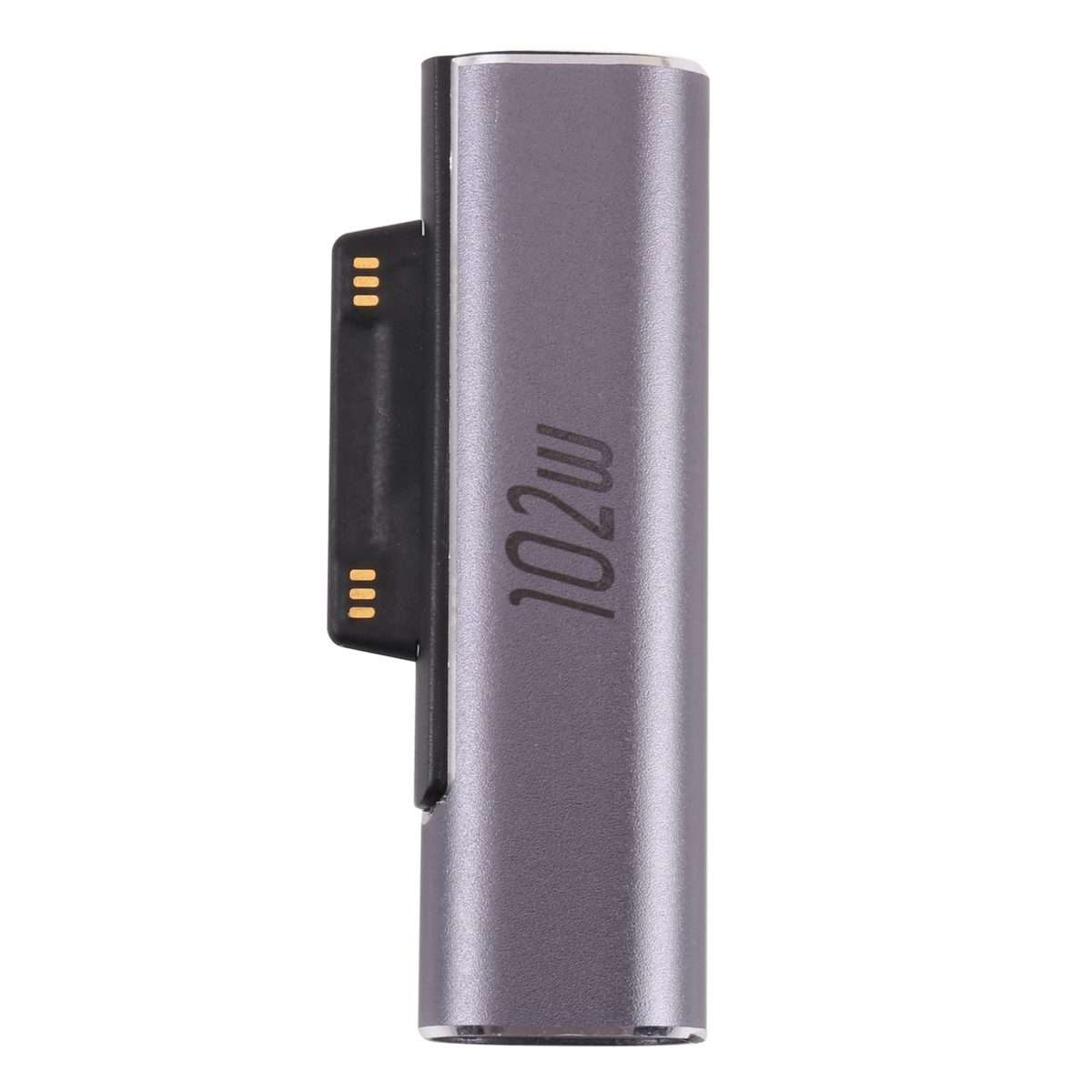 102W USB-C / Type-C Female Charging Adapter for Microsoft Surface Pro 3 / 4 / 5 / 6 / 7 / Surface