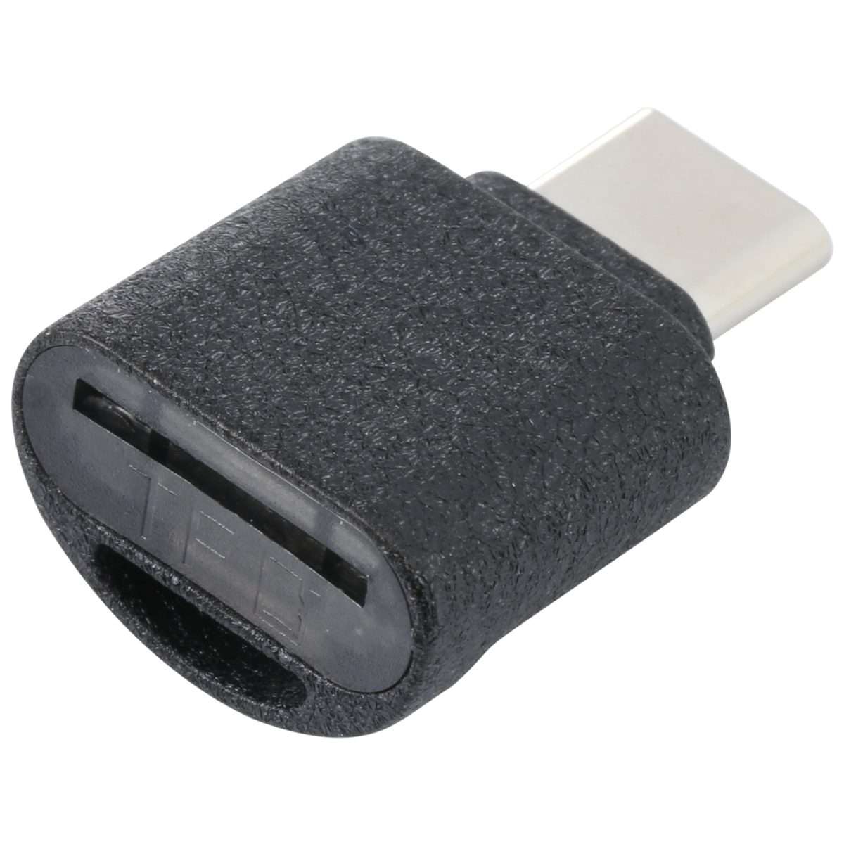 USB-C / Type-C to TF Card Adapter Mini TF Card Reader(Black)