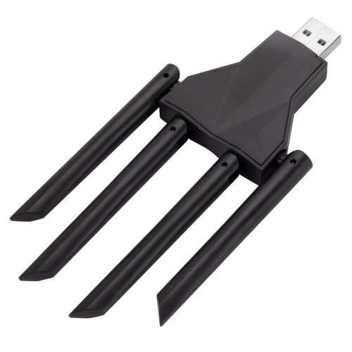 1300Mbps 5G Wireless Network Card Gigabit Dual Band Driver-free USB WiFi Receiver