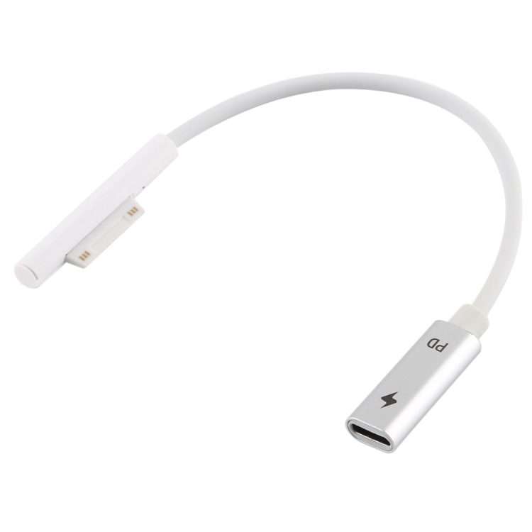 Pro 9 / 8 / 7 / 6 / 5 / 4 / 3 to USB-C / Type-C Female Interfaces Power Adapter Charge ... (White)