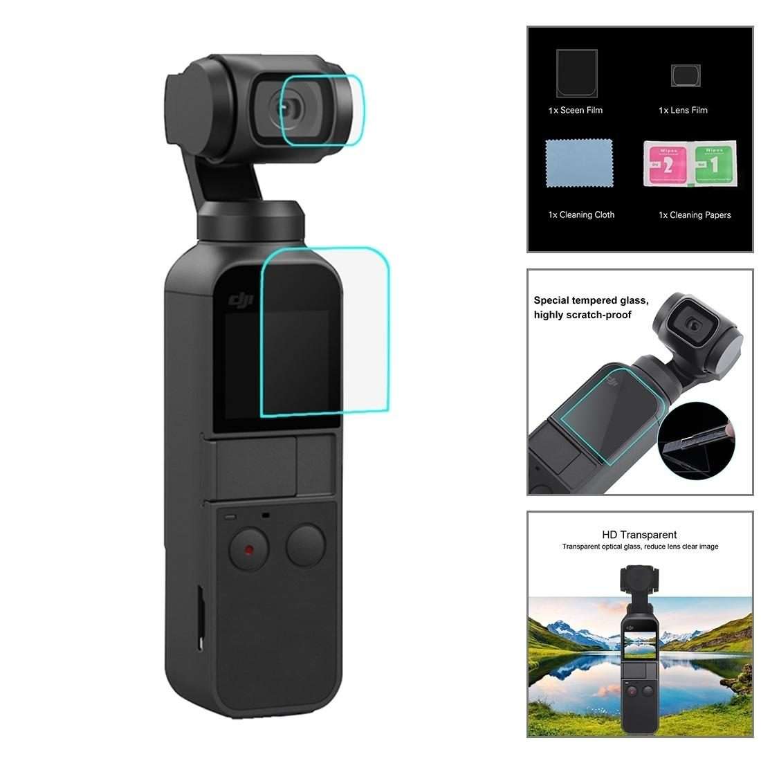 PULUZ 43 in 1 Accessories Total Ultimate Combo Kits for DJI Osmo Pocket with EVA Case (Chest Strap