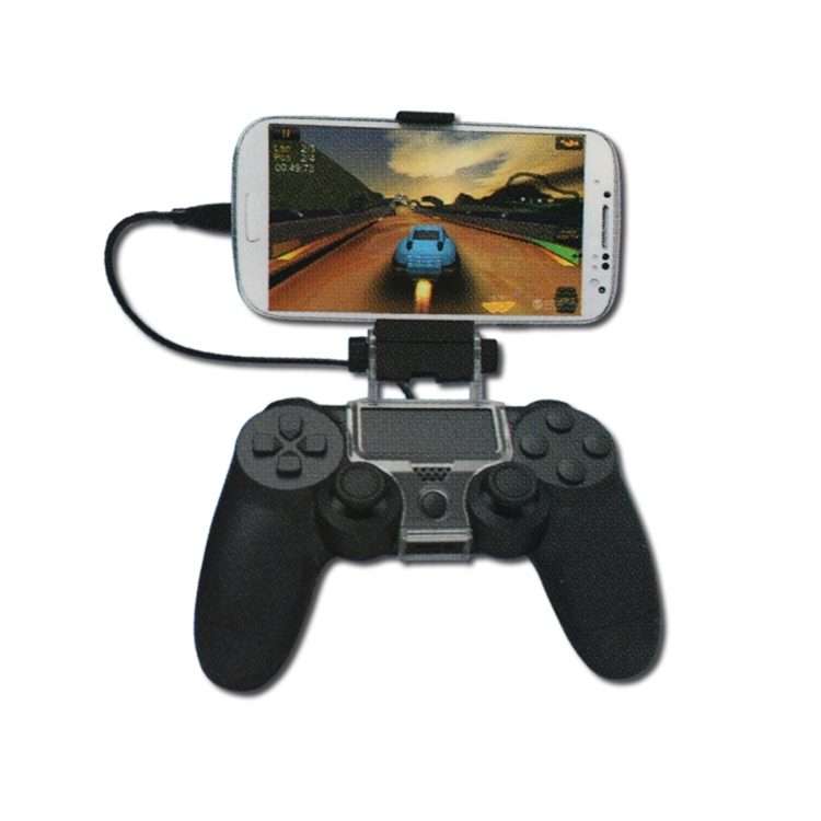 DOBE TP4-016 Smartphone OTG Clamp Holder for Sony PS4 Game Controller, Suitable for Up to 6 inch P