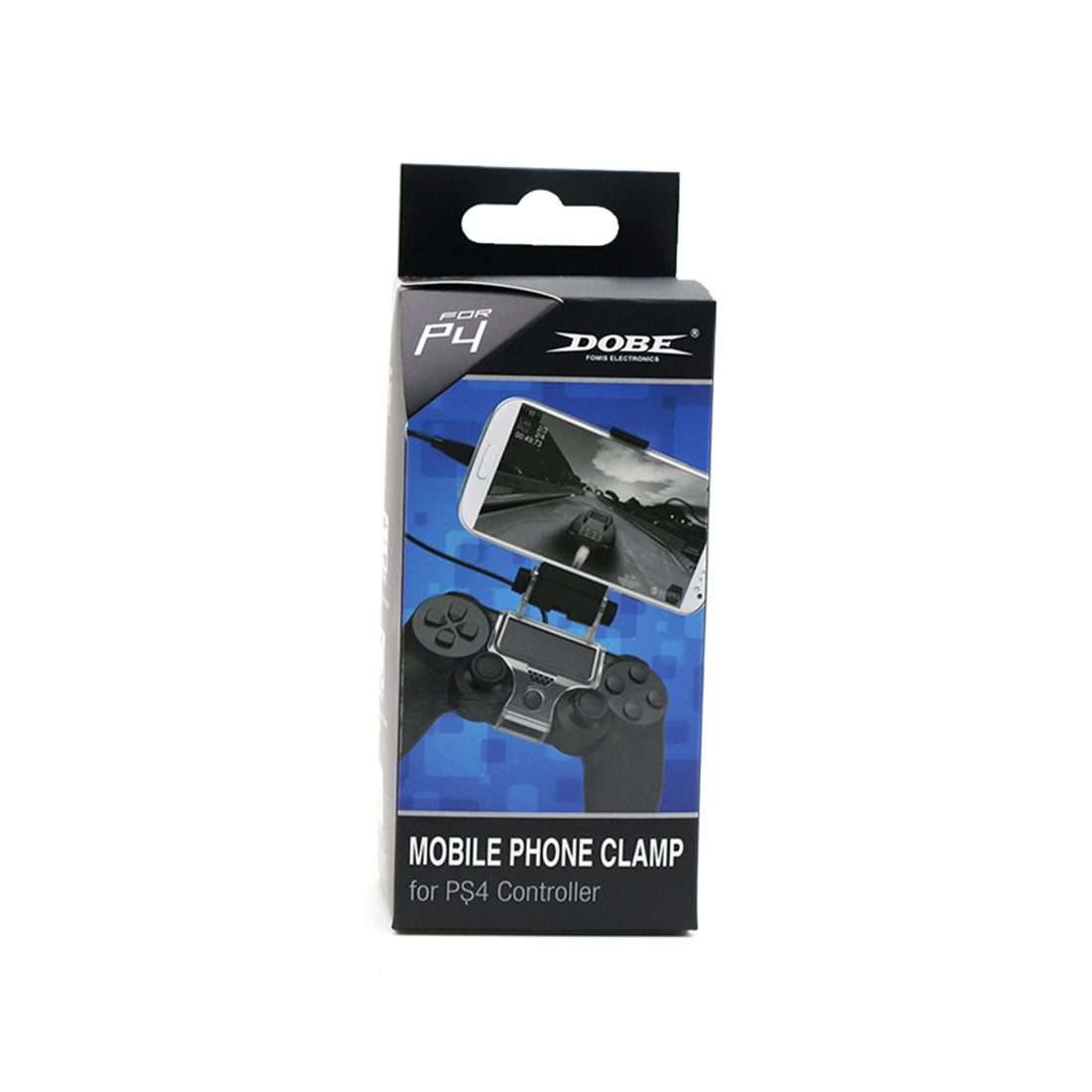 DOBE TP4-016 Smartphone OTG Clamp Holder for Sony PS4 Game Controller, Suitable for Up to 6 inch P