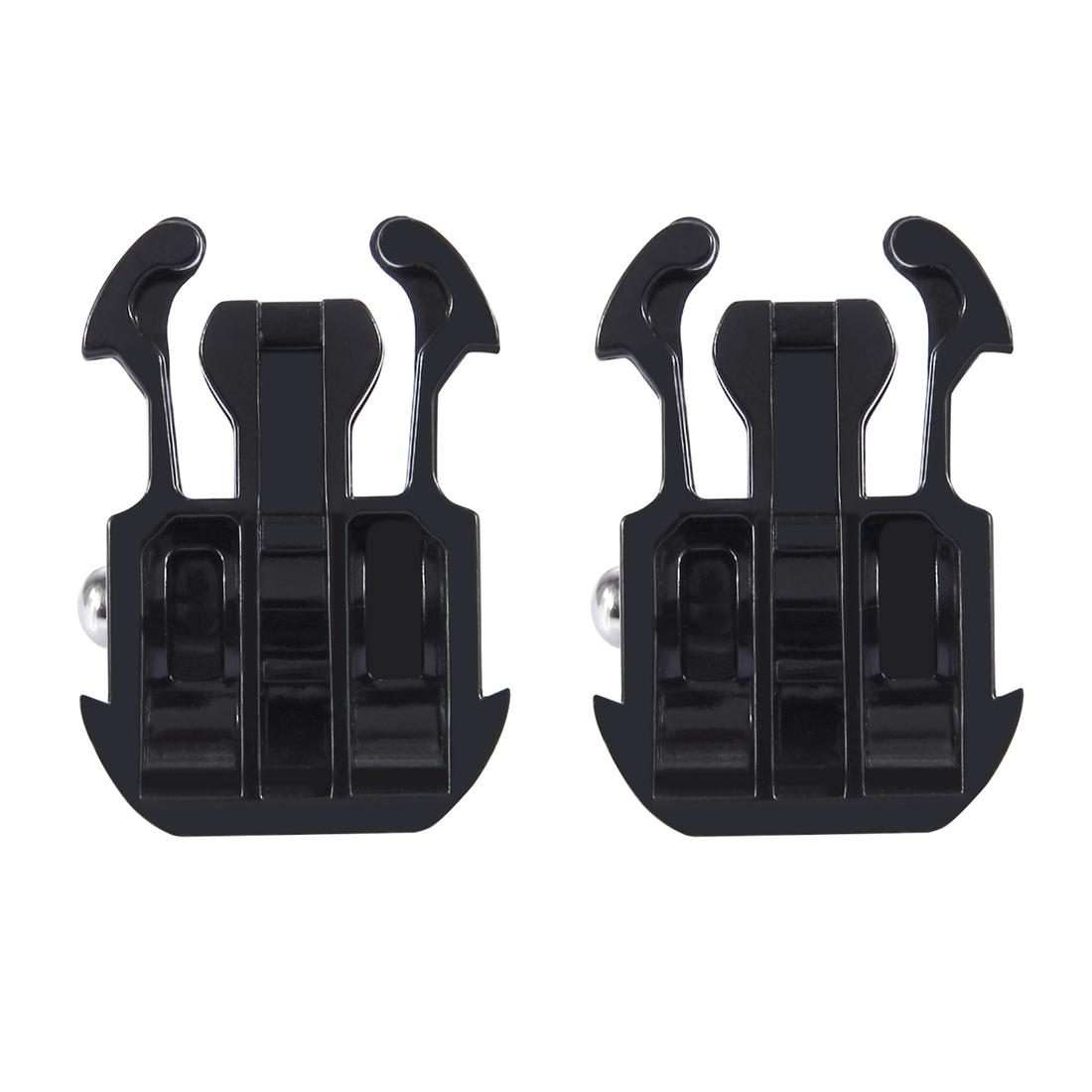 2 PCS PULUZ Horizontal Surface Quick Release Buckle for GoPro, Insta360, DJI and Other Action Came