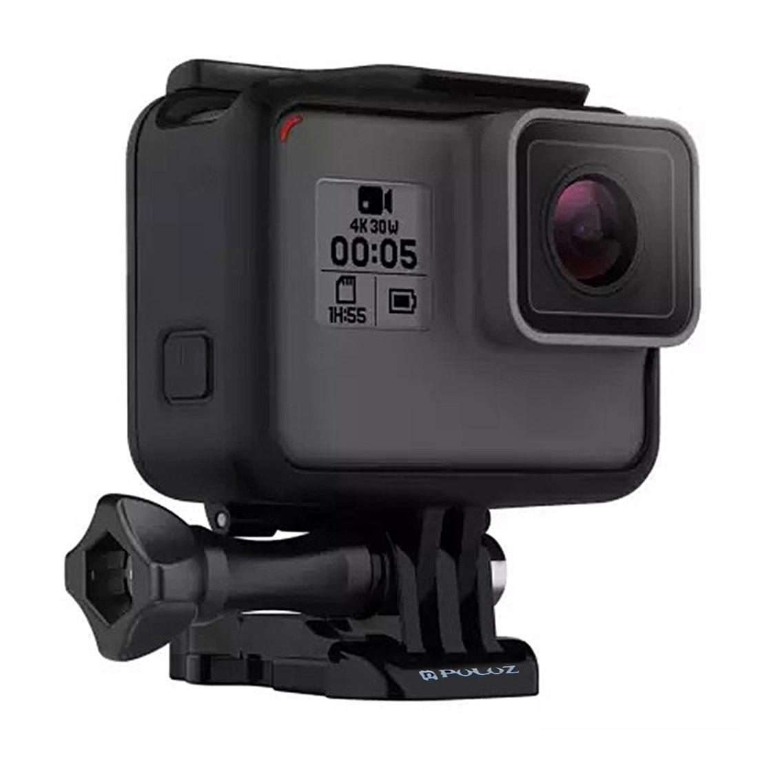 PULUZ ABS Plastic Housing Shell Frame Mount Protective Case Cage with Pedestal and Long Screw for