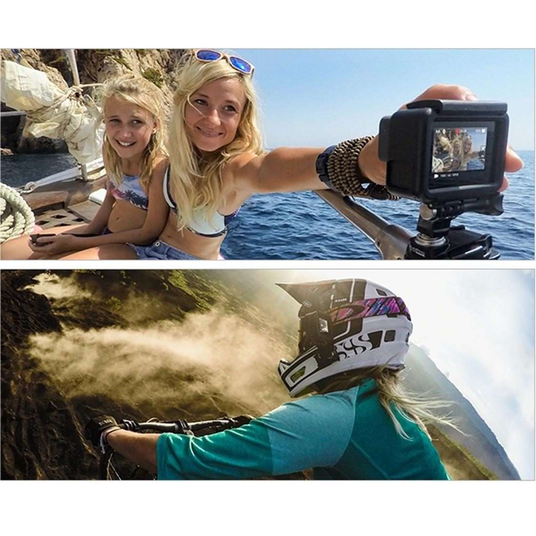 PULUZ ABS Plastic Housing Shell Frame Mount Protective Case Cage with Pedestal and Long Screw for