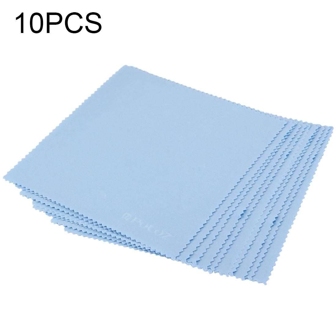10 PCS PULUZ Soft Cleaning ClothGoPro, Insta360, DJI and Other Action Cameras LCD Screen, Tablet P