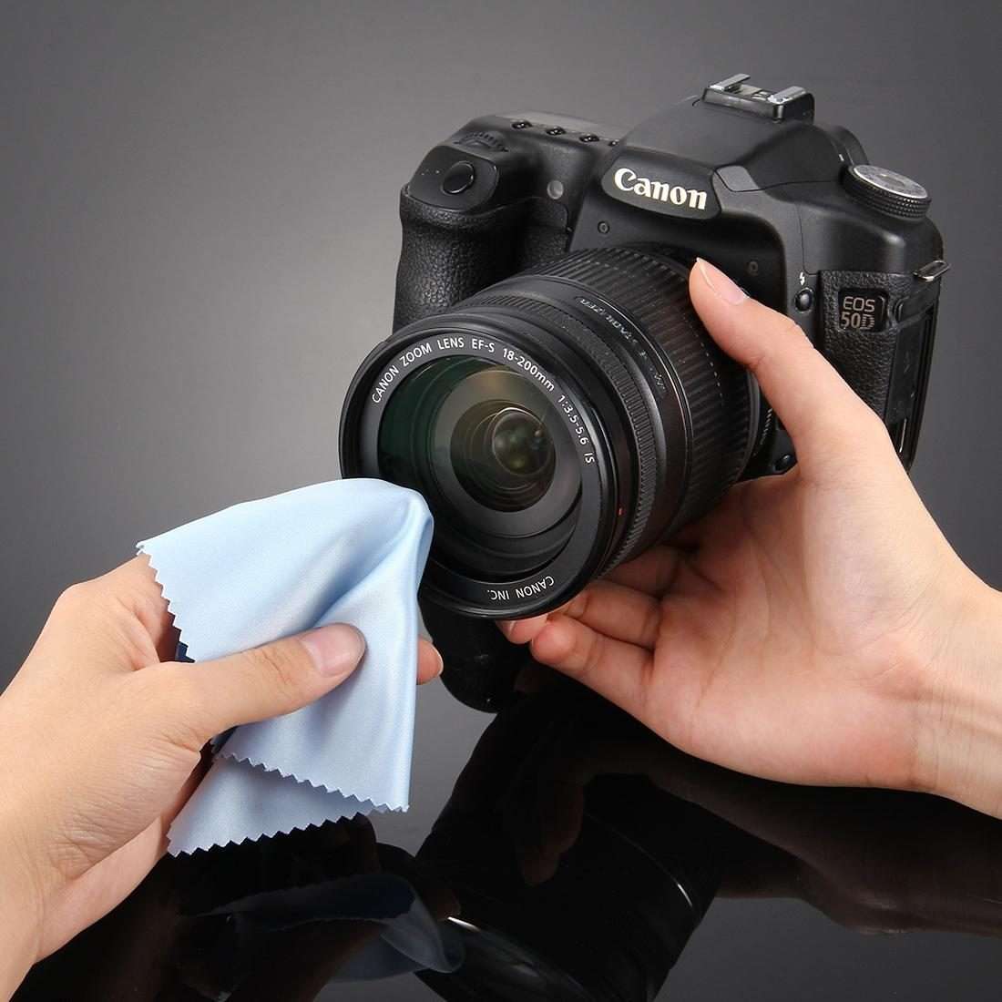 10 PCS PULUZ Soft Cleaning ClothGoPro, Insta360, DJI and Other Action Cameras LCD Screen, Tablet P