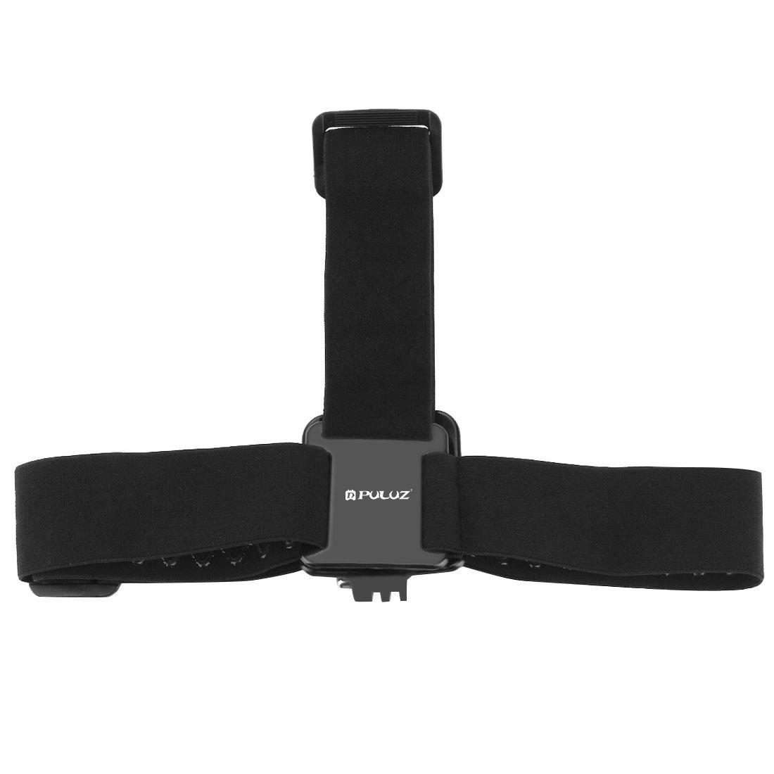 PULUZ Elastic Mount Belt Adjustable Head Strap for GoPro, Insta360 ONE R, DJI Osmo Action and Othe