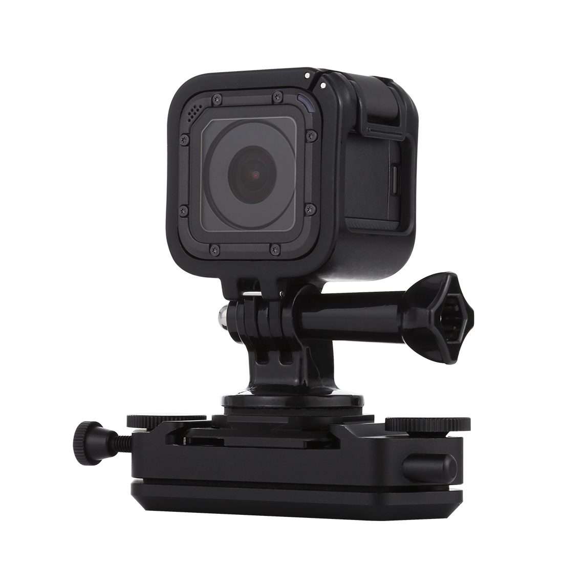 PULUZ Capture Camera Clip CNC Aluminum Alloy Quick Release Clip with Plate (Black)