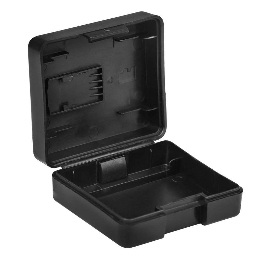PULUZ Hard Plastic Battery Storage Box for DJI Osmo Action 6 / 5 Pro / Action 4 / GoPro HERO13 Bla