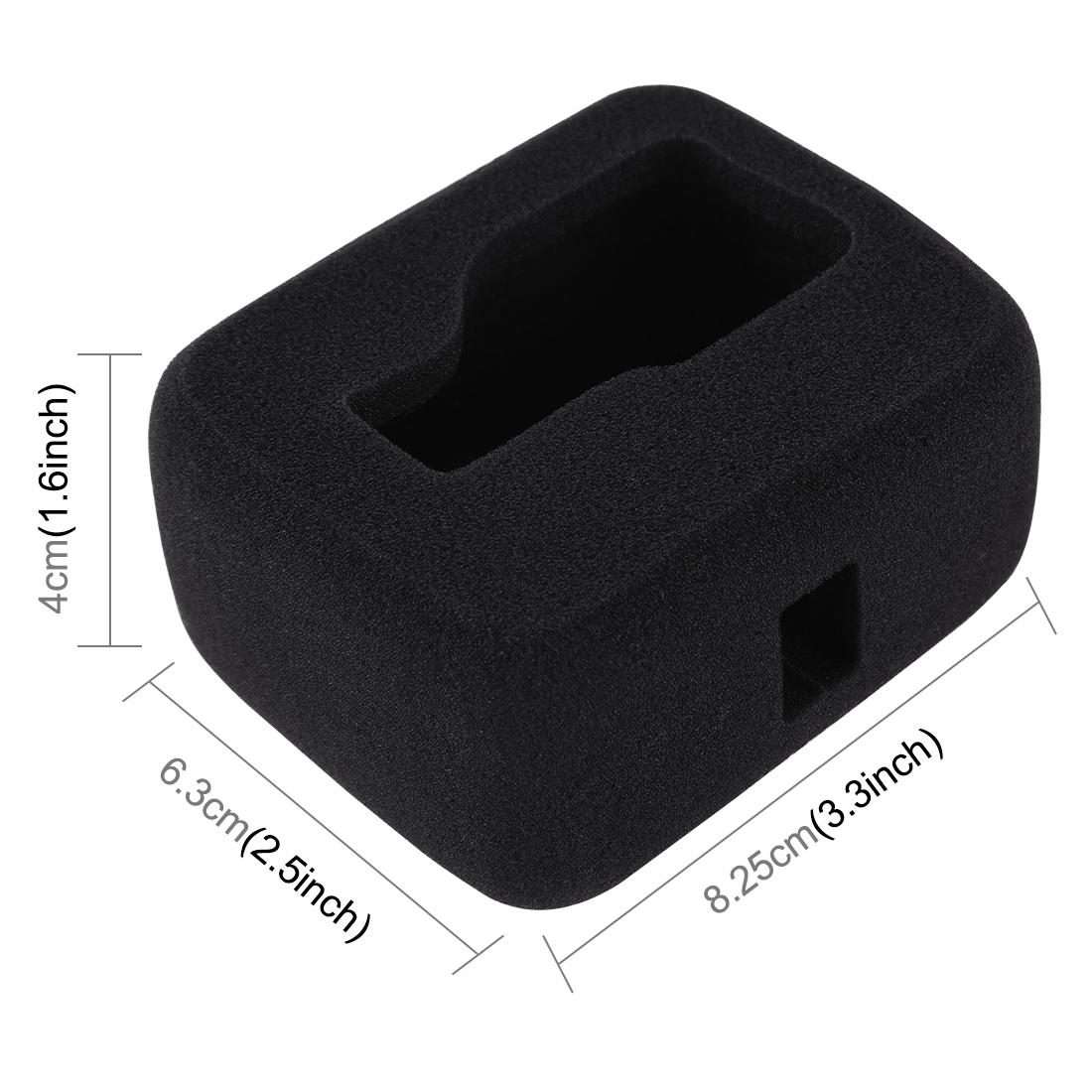PULUZ for GoPro HERO8 Black Foam Windshield Housing Case(Black)
