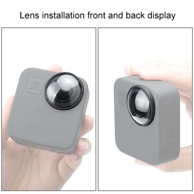 2 PCS PULUZ Acrylic Protective Lens Cover for GoPro Max