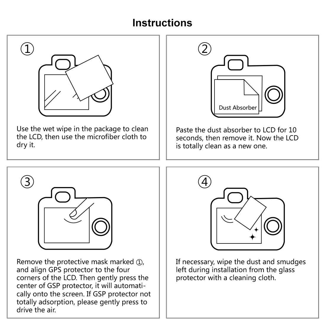 PULUZ 2.5D 9H Tempered Glass Film for Canon EOS R5 / EOS R5C