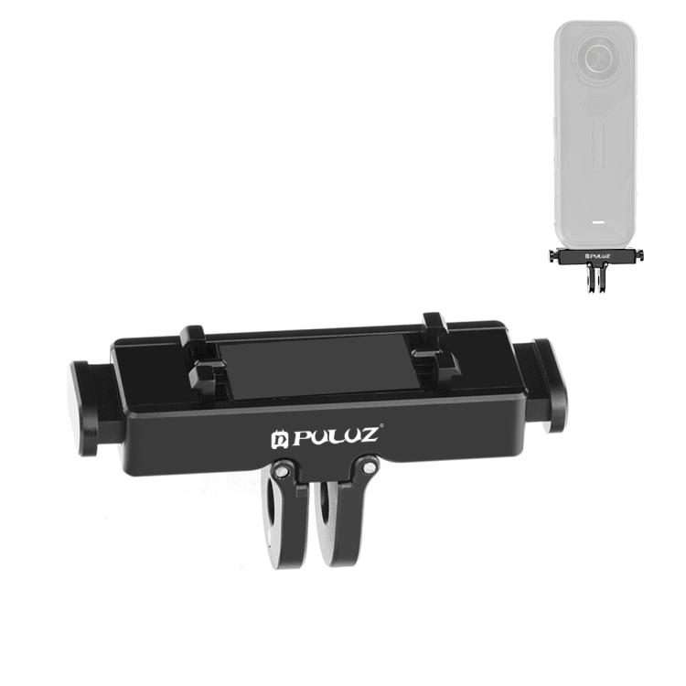 For Insta360 X5 / X4 Air / Ace Pro / Pro 2 PULUZ Aviation Aluminum Quick Release Base ... (Black)