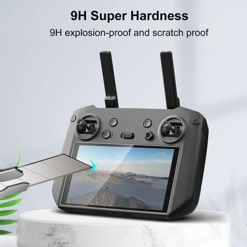 For DJI RC Pro PULUZ Remote Control Screen Tempered Glass Film (Transparent)