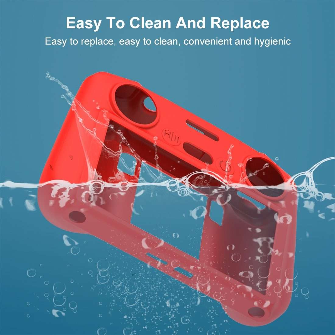 For DJI Mini 4 Pro / Air 3 Remote Control / DJI RC 2 with Screen PULUZ Silicone Protecti ... (Red)