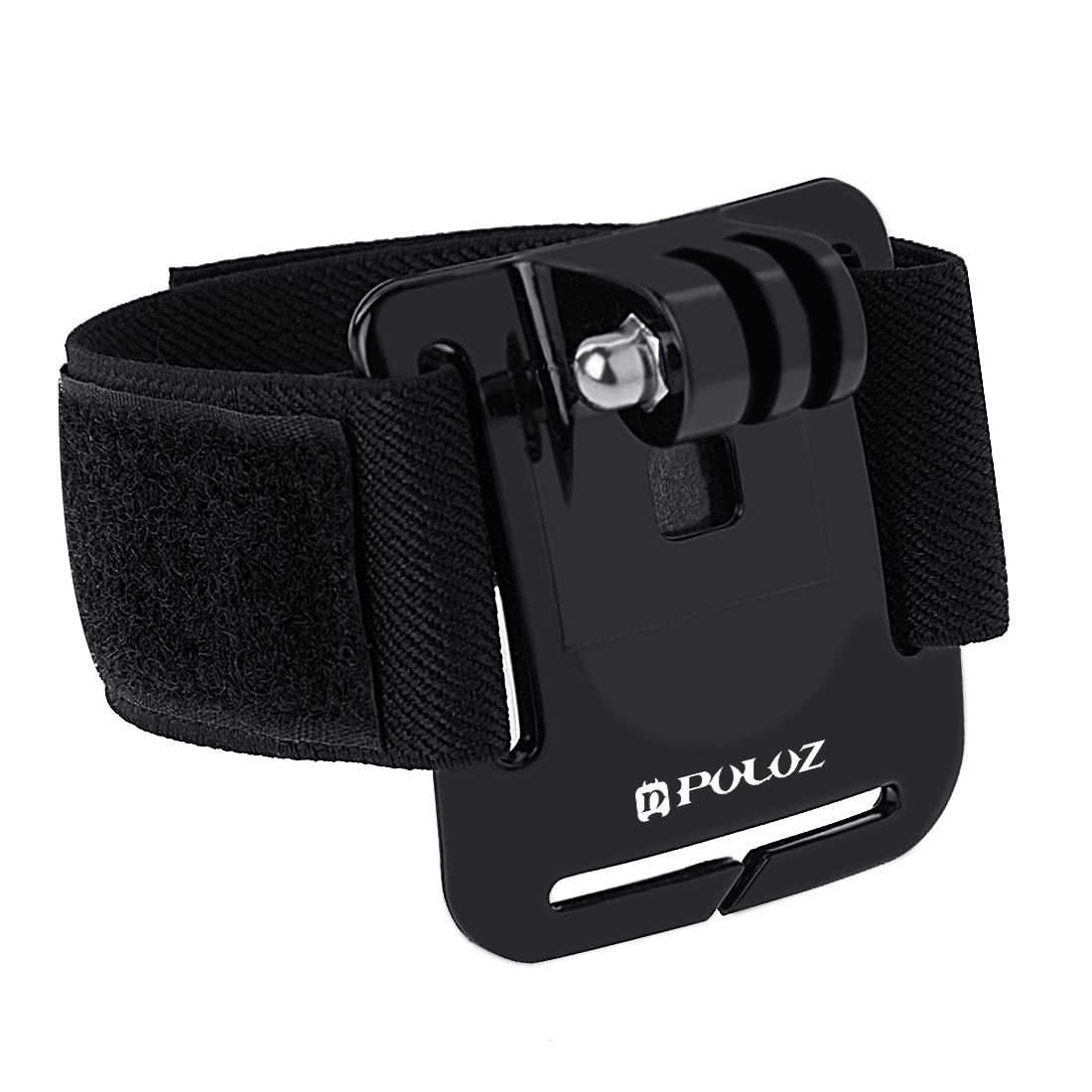 PULUZ Adjustable Wrist Strap Mount for GoPro, Insta360, DJI and Other Action Cameras, Strap Length
