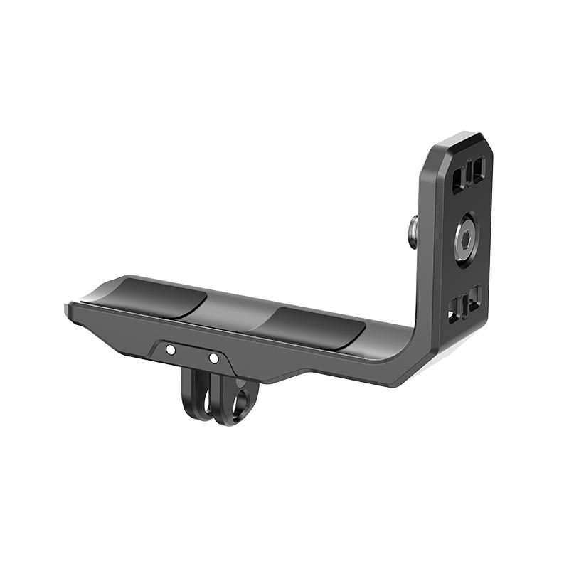 For Insta360 X4 / X5 PULUZ Vertical Horizontal Shooting Quick Release Metal L Bracket (Black)