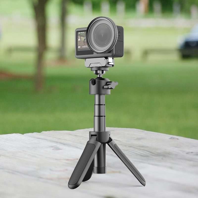 For DJI Action 5 Pro / 4 PULUZ Filter Holder Metal Protective Filter Frame (Black)