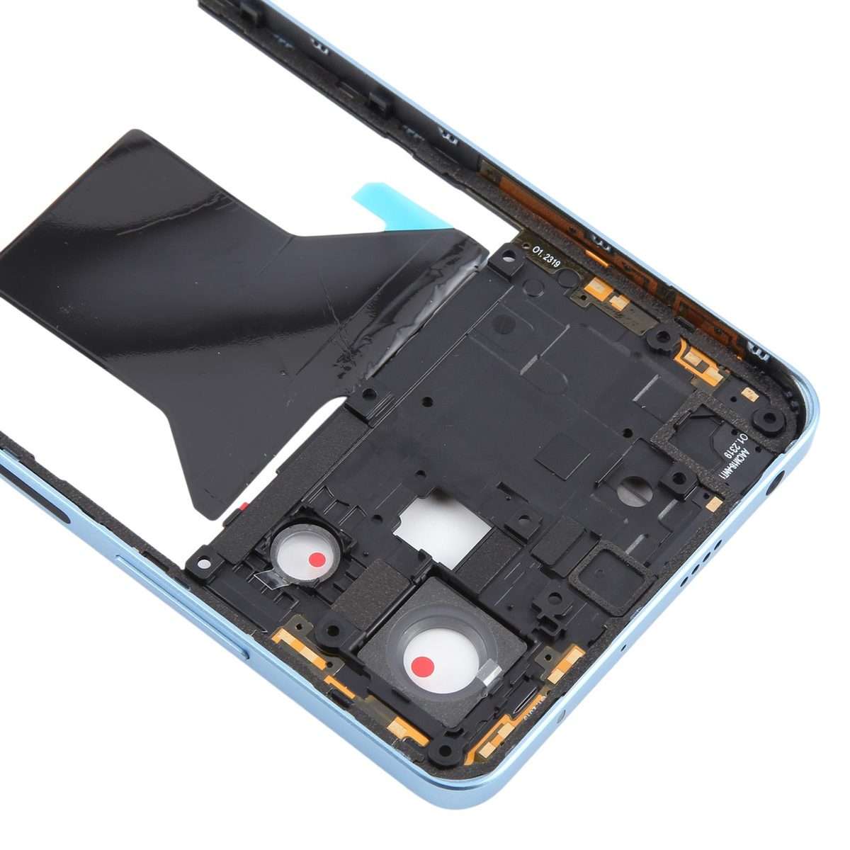 For Xiaomi Redmi Note 12 Pro 5G Original Middle Frame Bezel Plate (Blue)