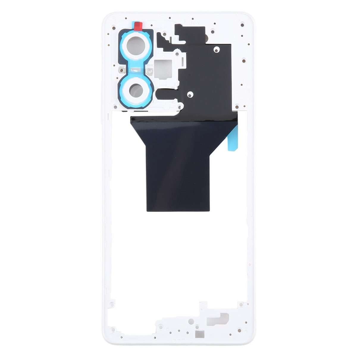 For Xiaomi Redmi Note 12 Pro 5G Original Middle Frame Bezel Plate (White)