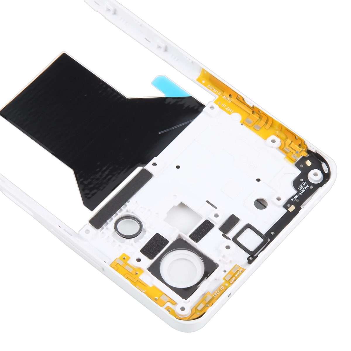 For Xiaomi Redmi Note 12 Pro 5G Original Middle Frame Bezel Plate (White)