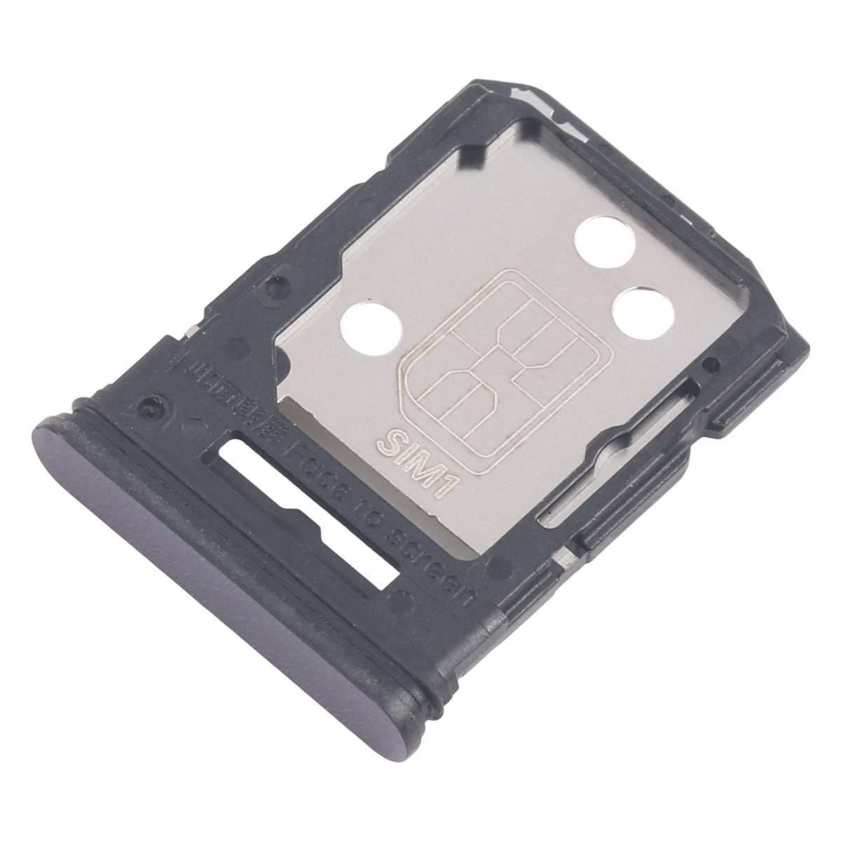For OPPO Reno12 Pro CPH2629 10pcs Original SIM Card Tray + SIM Card Tray / Micro SD Ca ... (Black)