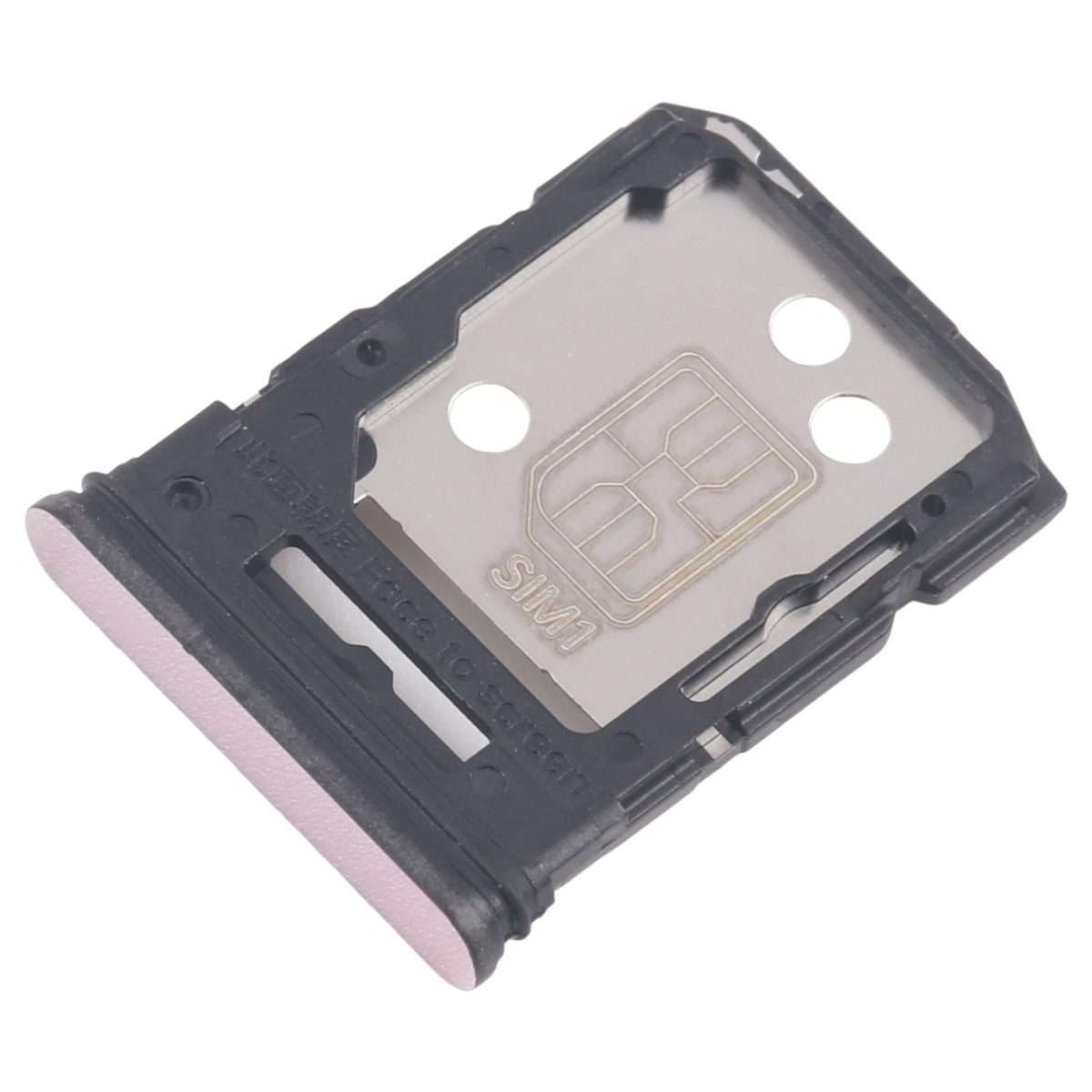 For OPPO Reno12 Pro CPH2629 10pcs Original SIM Card Tray + SIM Card Tray / Micro SD Car ... (Pink)