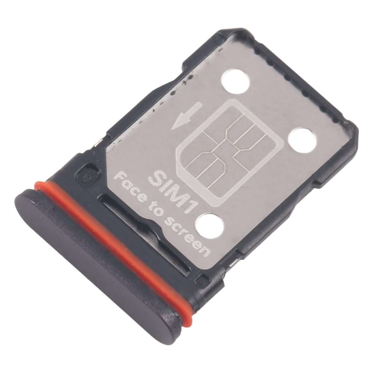 For OPPO F29 Pro 10pcs Original SIM Card Tray + SIM Card Tray (Black)