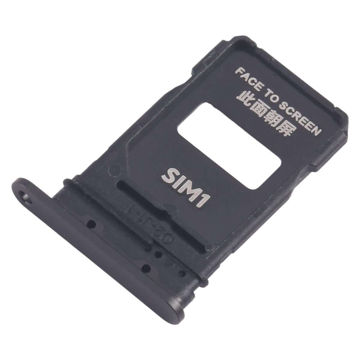 For Xiaomi 15 Pro 10pcs SIM Card Tray + SIM Card Tray (Black)