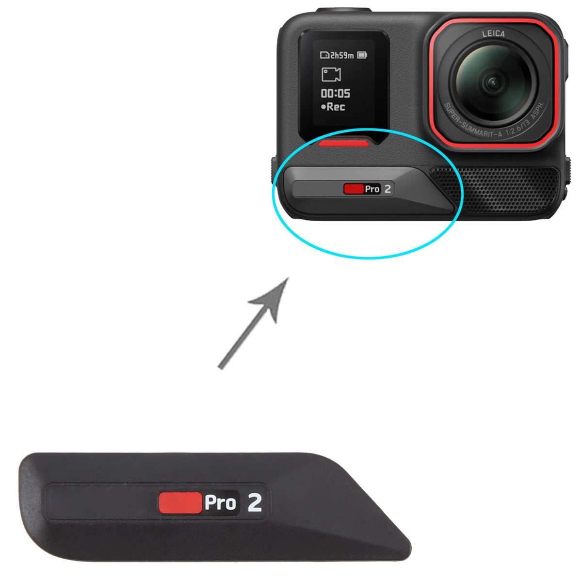 For Insta360 Ace Pro 2 Original LOGO Board