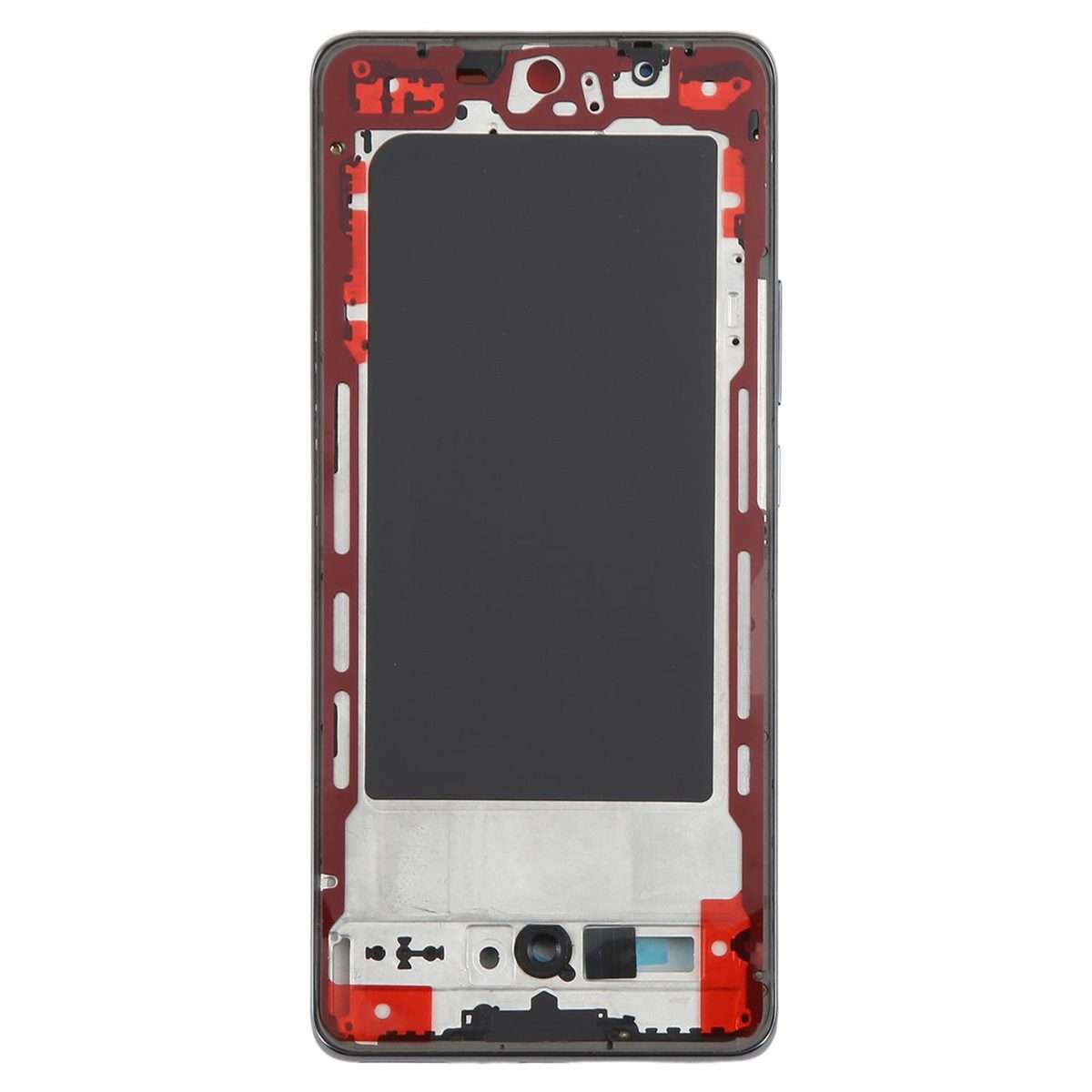 For OPPO Reno11 Pro Global CPH2607 Middle Frame Bezel Plate (Black)