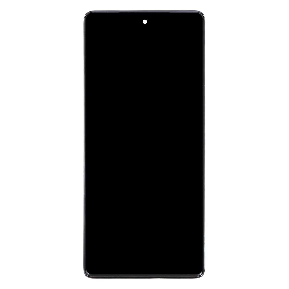 For Infinix Hot 50 Pro+ 4G X6880 AMOLED Original LCD Screen Digitizer Full Assembly wi ... (Black)