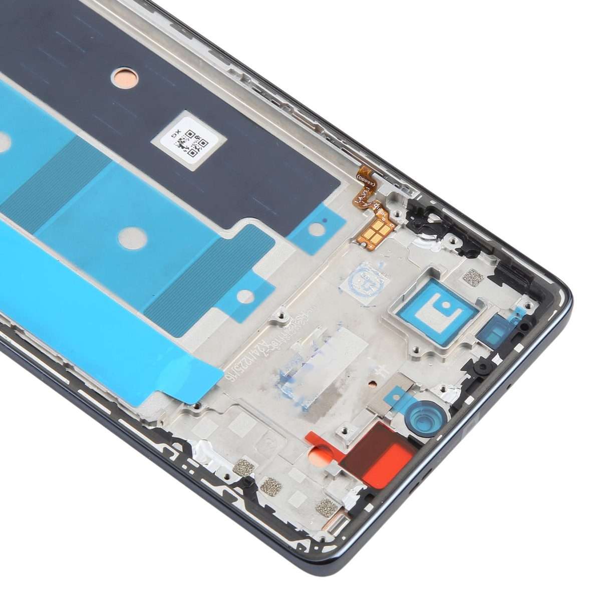 For Infinix Hot 50 Pro+ 4G X6880 AMOLED Original LCD Screen Digitizer Full Assembly wi ... (Black)