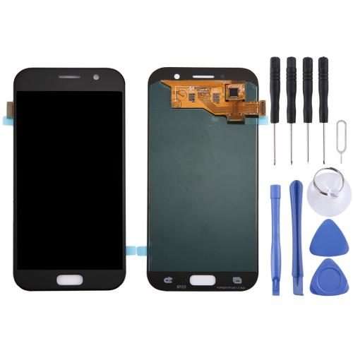 Original LCD Display + Touch Panel for Galaxy A5 (2017) / A520, A520F, A520F/DS, A520K ... (Black)