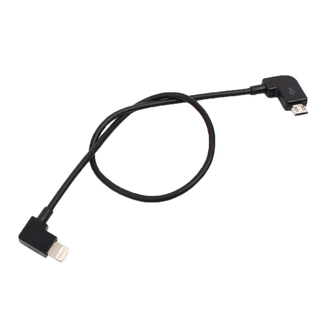 30cm Micro USB to 8 Pin Converting Data Cable Connector for DJI MAVIC PRO & SPARK & Mavic 2 Pro &