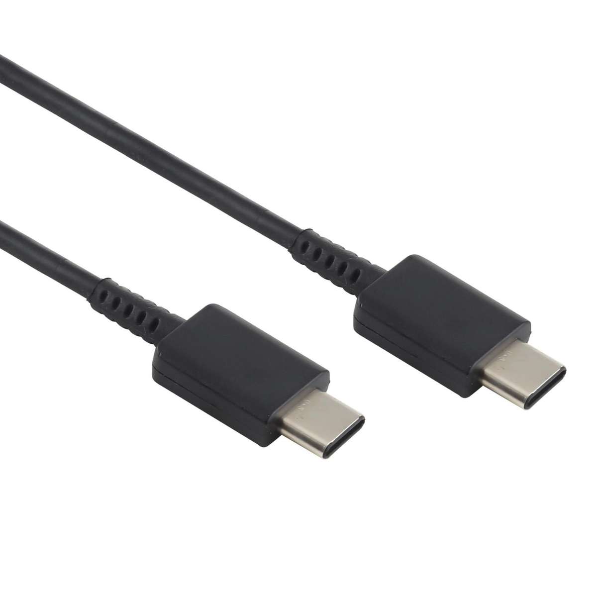 33W 6A USB-C / Type-C Male to USB-C / Type-C Male Fast Charging Data Cable for Samsung ... (Black)