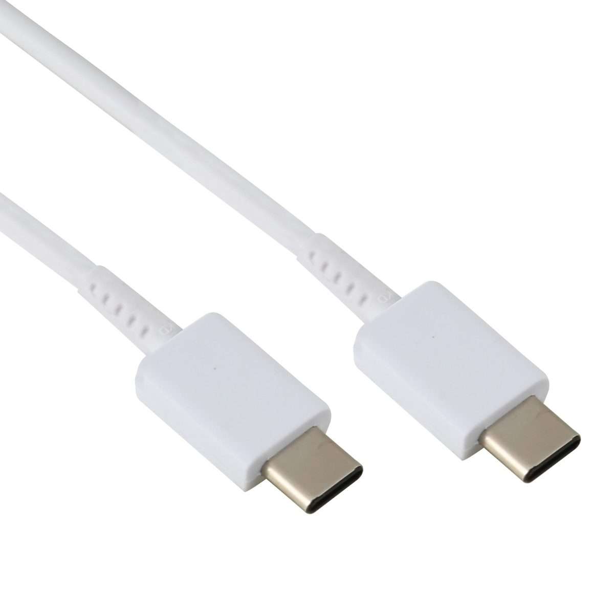 33W 6A USB-C / Type-C Male to USB-C / Type-C Male Fast Charging Data Cable for Samsung ... (White)