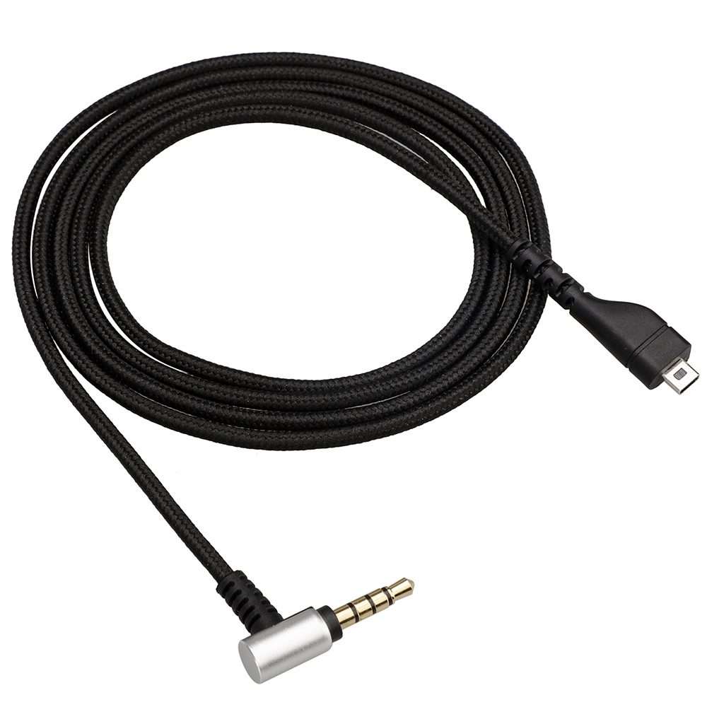 ZS0135 For SteelSeries Arctis 3 / 5 / 7 Earphone Audio Cable, Cable Length: 2m(Silver)
