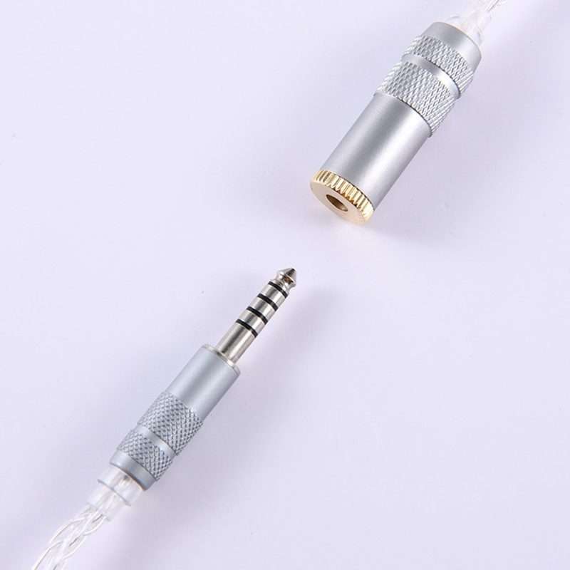 ZS0021 3.5mm Male to 2.5mm Female Balance Adapter Cable (Silver)