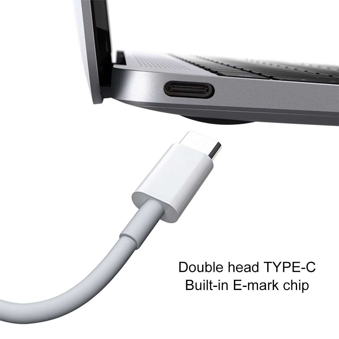 PD 5A USB-C / Type-C Male to USB-C / Type-C Male Fast Charging Cable, Cable Length: 2m (Black)