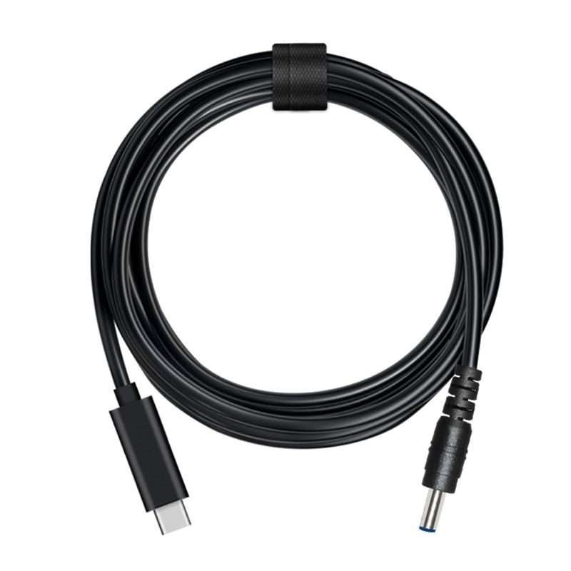 USB-C / Type-C to 4.5 x 3.0mm Laptop Power Charging Cable, Cable Length: about 1.5m(Black)