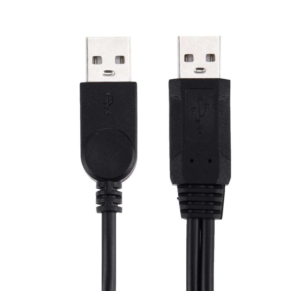 50cm 2 in 1 USB 2.0 to Micro USB + USB Data / Charging Cable
