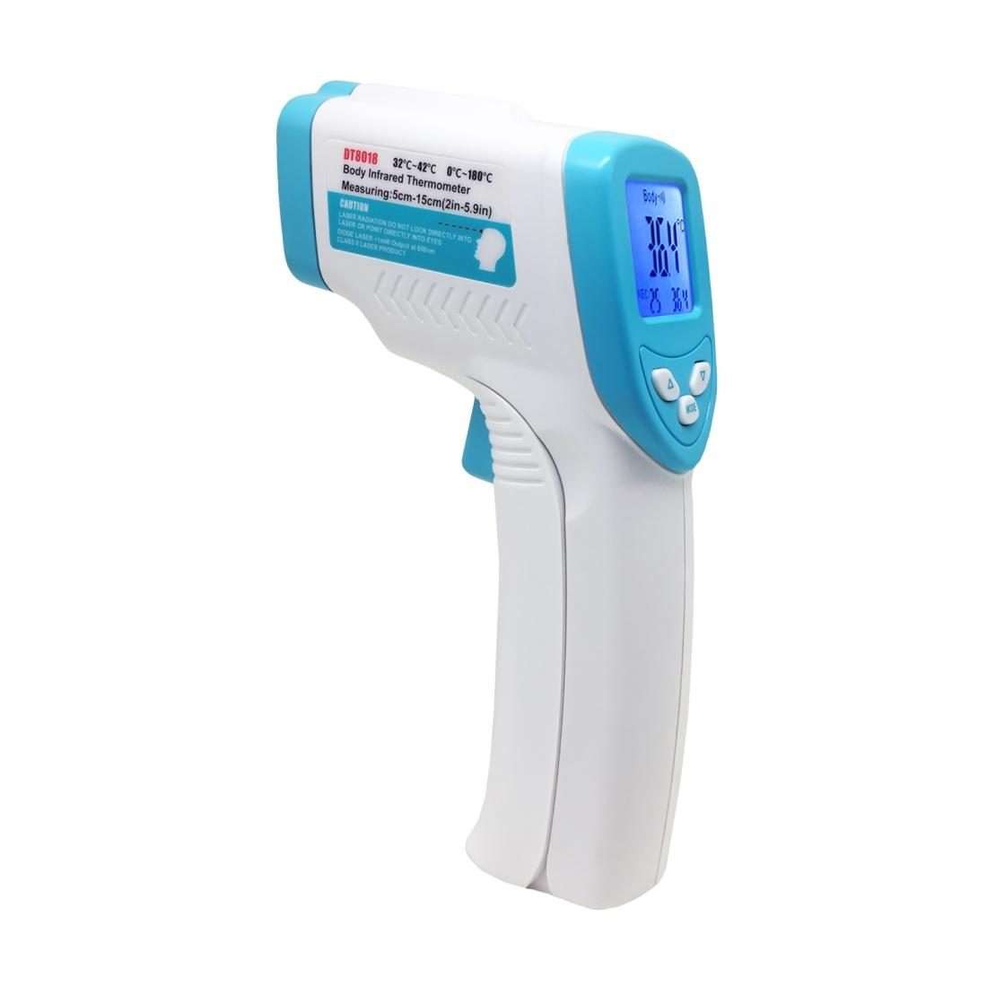 DT8018 Non-contact Forehead Body Infrared Thermometer, Temperature Range: 32.0 Degree C - 42.5 Deg