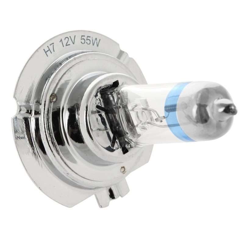 2 PCS H7 12V / 55W / 4300K / 2100lm Xenon Car Headlight Bulbs, Warm White