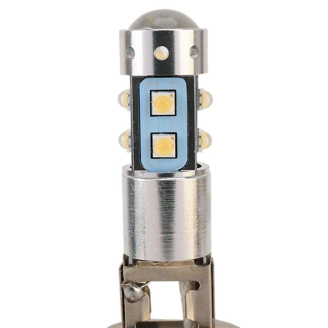 H3 50W 600LM 5500K White Light 10 SMD-2828-LEDs Car Foglight , Constant Current ... (White Light)