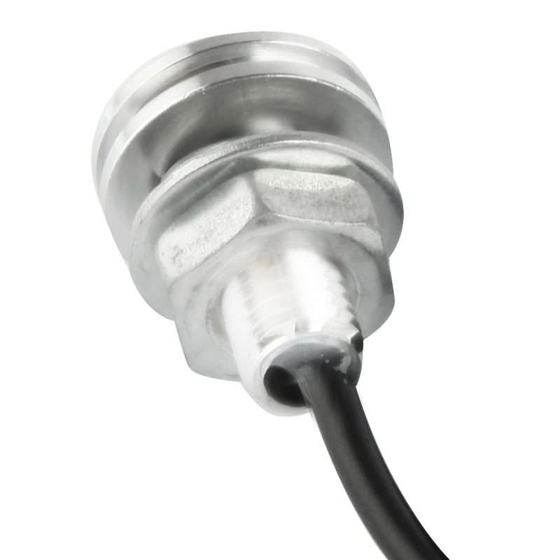 3W Waterproof Eagle Eye Light Green LED Light for Vehicles, Cable Length: 60cm(Silver)