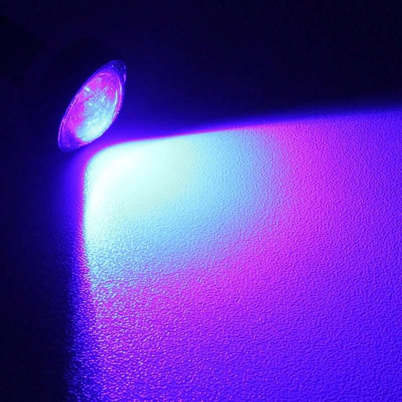 2 PCS 22.5mm 1.5W 150LM Blue Light 3 LED SMD 5630 Spotlight Eagle Eye Light Daytime Running Light