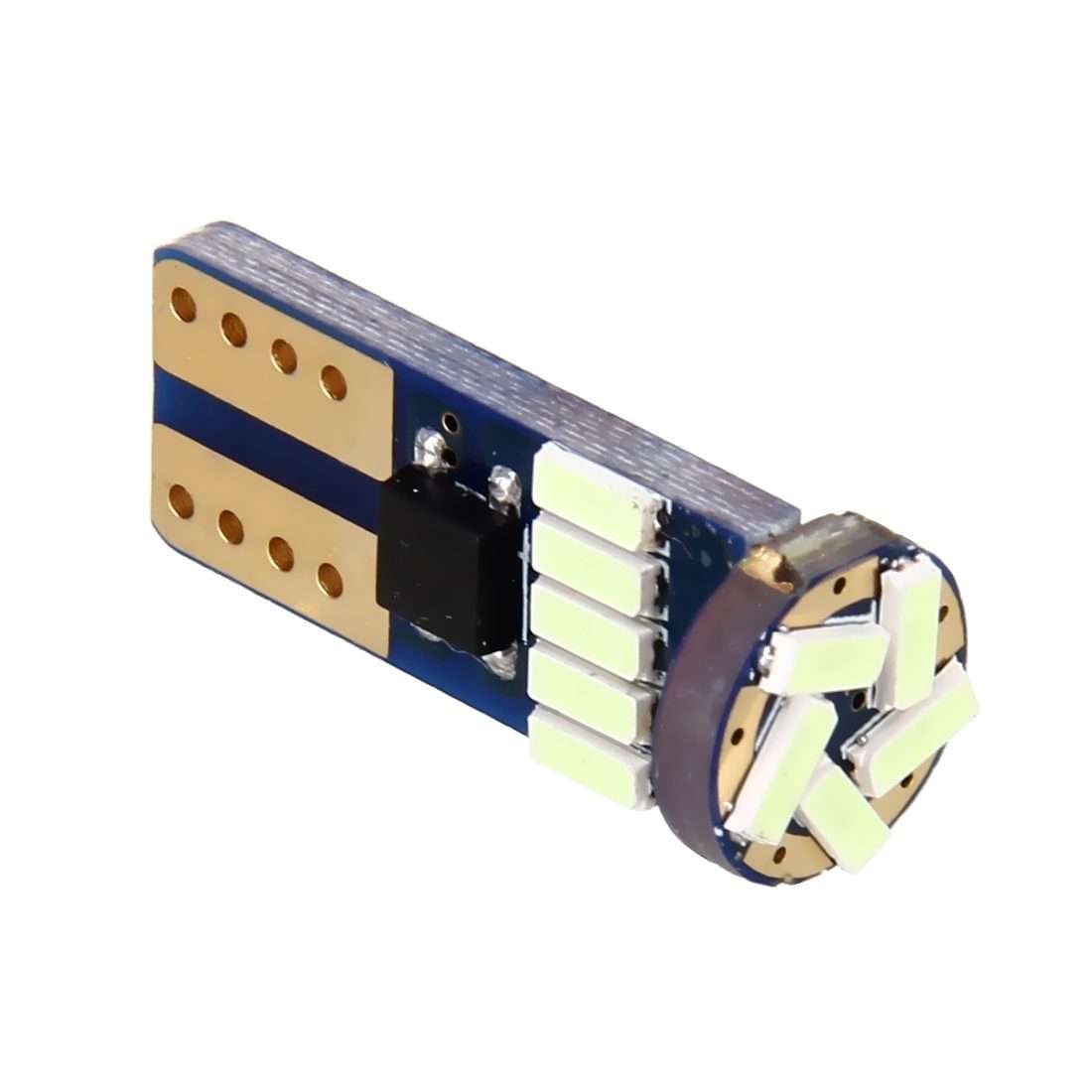 2PCS T10 3W 450LM White Light 15 LED 4014 SMD LED Decode Error-Free Canbus Car Clearance Lamp,DC12